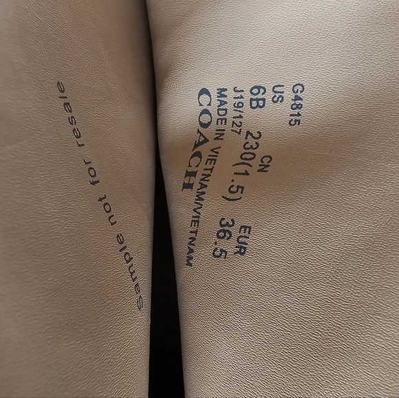 COACH Paige Western Bootie ( Currently Sold Out Online) Size 6 - Picture 9 of 13